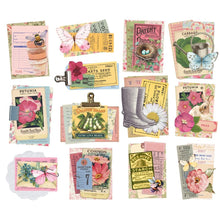 Load image into Gallery viewer, Simple Stories - Bits &amp; Pieces Die-Cuts - 13/Pkg - Simple Vintage Spring Garden - Layered. Die-cuts are a great addition to scrapbook pages, greeting cards and more! Available at Embellish Away located in Bowmanville Ontario Canada.
