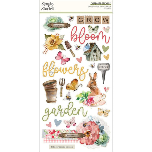 Simple Stories - Chipboard Stickers 6
