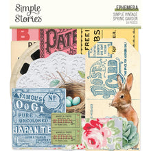 Load image into Gallery viewer, Simple Stories - Ephemera - 18/Pkg - Simple Vintage Spring Garden. Die-cuts are a great addition to scrapbook pages, greeting cards and more! The perfect embellishment for all your paper crafting needs! Available at Embellish Away located in Bowmanville Ontario Canada.
