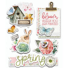 Cargar imagen en el visor de la galería, Simple Stories - Layered Chipboard Die-Cuts - Simple Vintage Spring Garden. While you need the perfect paper to start your project, you also need the perfect embellishment to finish your project! Available at Embellish Away located in Bowmanville Ontario Canada.
