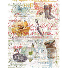 Load image into Gallery viewer, Simple Stories - Rub-Ons - Simple Vintage Spring Garden. These transfers are easy to use rub-on transfers that release onto a wide variety of surfaces allowing for a multitude of decor, furniture and multi-media uses. Available at Embellish Away located in Bowmanville Ontario Canada.
