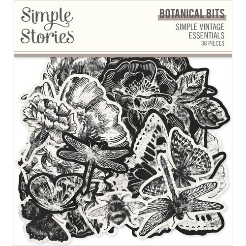 Simple Stories - Simple Vintage Essentials - Bits & Pieces Die-Cuts - 38/Pkg - Botanical. Die-Cuts are a great addition to scrapbook pages, greeting cards and more! The perfect embellishment for all your paper crafting needs! Available at Embellish Away located in Bowmanville Ontario Canada.