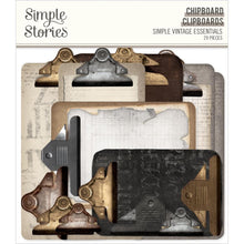 Cargar imagen en el visor de la galería, Simple Stories - Simple Vintage Essentials - Chipboard - 29/Pkg - Clipboards. Die-Cuts are a great addition to scrapbook pages, greeting cards and more! The perfect embellishment for all your paper crafting needs! Available at Embellish Away located in Bowmanville Ontario Canada.

