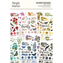 Cargar imagen en el visor de la galería, Simple Stories - Sticker Book - 12/Sheets - Simple Vintage Essentials - Designer, Color Palette. The stickers can be used to creatively embellish any project of your choice. Available at Embellish Away located in Bowmanville Ontario Canada.
