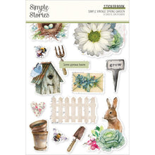 गैलरी व्यूवर में इमेज लोड करें, Simple Stories - Sticker Book - Simple Vintage Spring Garden
