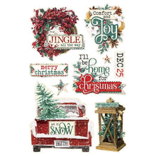Charger l&#39;image dans la galerie, Simple Stories - Sticker Book - 12/Sheets - Simple Vintage &#39;Tis The Season. Ideal for multiple project ideas- The stickers can be used to creatively embellish any project of your choice. Available at Embellish Away located in Bowmanville Ontario Canada.

