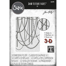 Load image into Gallery viewer, Sizzix - 3D Texture Fades Embossing Folder - By Tim Holtz - Sparkle. Tim Holtz is a signature product designer for various companies in the craft industries. Available at Embellish Away located in Bowmanville Ontario Canada.
