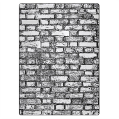 Sizzix - 3D Texture Fades Embossing Folder - Large/A5 - Brickwork. Size: 6
