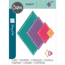 Load image into Gallery viewer, Sizzix - Fanciful Framelits Die Set By Stacey Park - 13/Pkg - Katy Deco Diamonds. Available at Embellish Away located in Bowmanville Ontario Canada.
