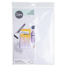 Load image into Gallery viewer, Sizzix - Masking Film Sheets - 8.25&quot;X11.75&quot; - 10/Pkg - Clear. Available at Embellish Away located in Bowmanville Ontario Canada.
