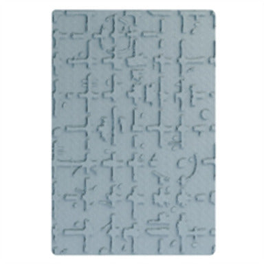 Sizzix - Multi-Level Embossing Folder by Seth Apter - Grid Graph. Designer Seth Apter. Available at Embellish Away located in Bowmanville Ontario Canada.