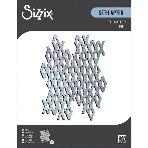 Sizzix - Thinlits Die Set by Seth Apter - Diamond District. Available at Embellish Away located in Bowmanville Ontario Canada.