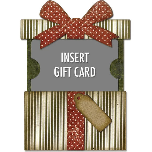 Sizzix - Thinlits Die Set by Tim Holtz - Gift Card Package. Die: 4 3/4