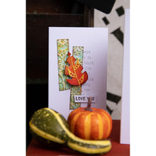 Cargar imagen en el visor de la galería, Sizzix - Thinlits Dies By Tim Holtz - 18/Pkg - Artsy Leaves. Inspired by all things autumnal, in Tim&#39;s signature style, these beautiful leaf shapes are perfect to work as the center of your project, or for adorning seasonal makes. Available at Embellish Away located in Bowmanville Ontario Canada. Example by brand ambassador.

