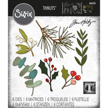 Charger l&#39;image dans la galerie, Sizzix - Thinlits Dies By Tim Holtz - 6/Pkg - Festive Gatherings. Available at Embellish Away located in Bowmanville Ontario Canada.
