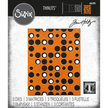 Load image into Gallery viewer, Sizzix - Thinlits Dies By Tim Holtz - 3/Pkg - Layered Dots. Layered Dots by Tim Holtz is a layered Thinlits set that will take you through the fall season and beyond! Available at Embellish Away located in Bowmanville Ontario Canada.
