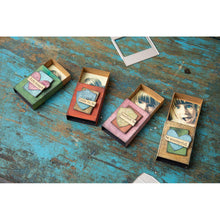 Cargar imagen en el visor de la galería, Sizzix - Thinlits Dies By Tim Holtz - 10/Pkg - Vault Matchbox. These dies are compatible with leading die cutting machines (sold separately). These dies are designed to cut through paper, cardstock, and other thin materials. Available at Embellish Away located in Bowmanville Ontario Canada. Example by Tim Holtz

