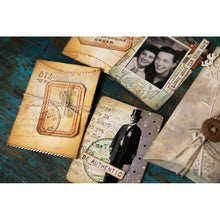 Load image into Gallery viewer, Sizzix - Thinlits Dies By Tim Holtz - 5/Pkg - Vault Pillow Box + Bag. These dies are compatible with leading die cutting machines (sold separately). These dies are designed to cut through paper, cardstock, and other thin materials. Available at Embellish Away located in Bowmanville Ontario Canada. Example by Tim Holtz.
