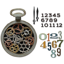 Load image into Gallery viewer, Sizzix - Thinlits Dies By Tim Holtz - 29/Pkg - Vault Watch Gears. These dies are compatible with leading die cutting machines (sold separately). These dies are designed to cut through paper, cardstock, and other thin materials. Available at Embellish Away located in Bowmanville Ontario Canada.
