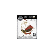 Charger l&#39;image dans la galerie, Sizzix - Thinlits Die Set by Tim Holtz - Jolly St. Nick (11pk). Available at Embellish Away in Bowmanville Ontario Canada
