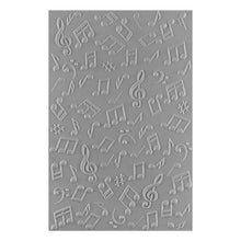 Load image into Gallery viewer, Spellbinders - 3D Embossing Folder - Bibi&#39;s Musical Notes - Musical Notes. Available at Embellish Away in Bowmanville Ontario Canada.
