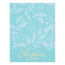 Cargar imagen en el visor de la galería, Spellbinders - 3D Embossing Folder - Holly Foliage. Holly &amp; Foliage 3D Embossing Folder. is a 5.50 x 8.50-inch embossing folder with an amazing background filled with holly leaves, berries and foliage designs. Available at Embellish Away located in Bowmanville Ontario Canada. Example by brand ambassador.
