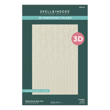 Load image into Gallery viewer, Spellbinders - 3D Embossing Folder - Tabbed Classics - Polka Dot &amp; Posy Duo. Available at Embellish Away in Bowmanville Ontario Canada.
