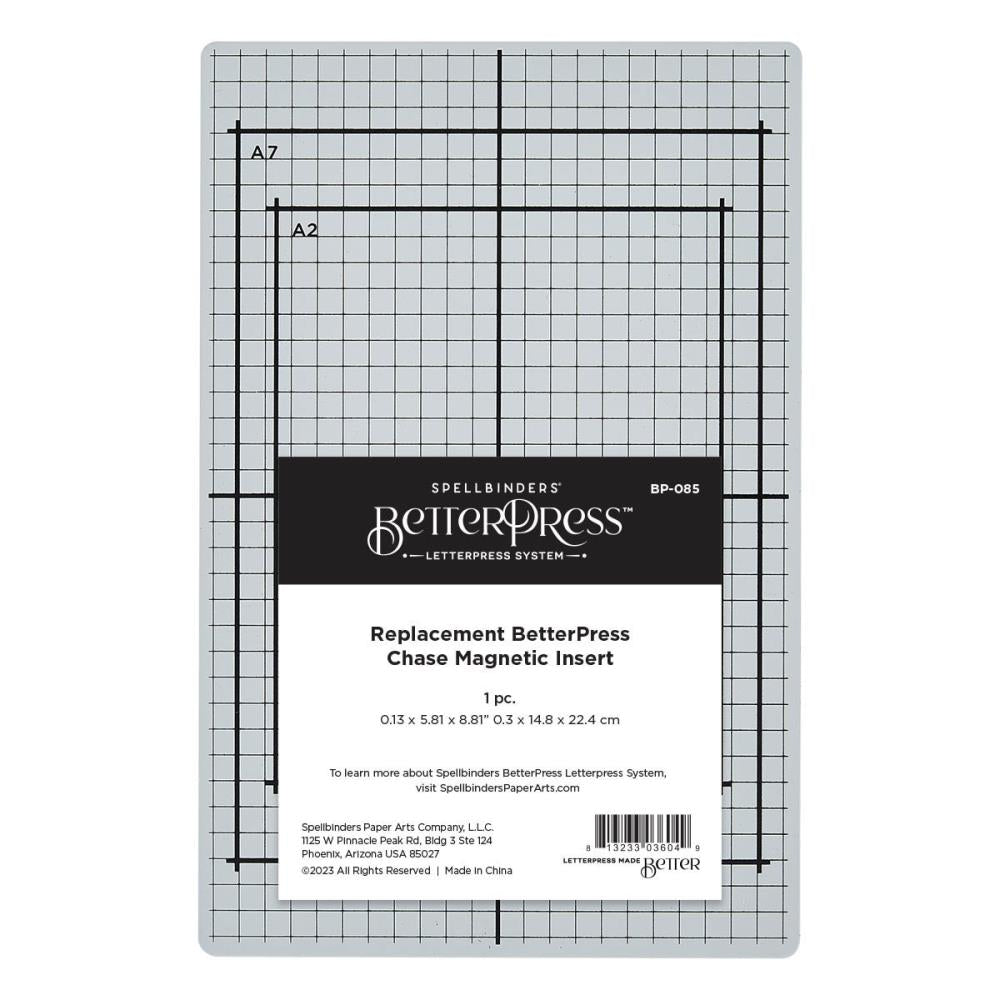 Spellbinders - BetterPress Chase Magnetic Insert Replacement - 5.81