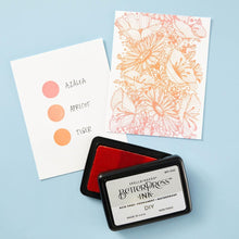 Load image into Gallery viewer, Spellbinders - BetterPress Ink Pad - Full Size - Blank. BetterPress DIY Ink Pad is a standard size DRY ink pad. It can be inked with the BetterPress Reinker to create a larger size ink pad to make multiple cards, or custom blend your own color. Available at Embellish Away located in Bowmanville Ontario Canada. Example by brand ambassador.
