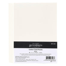 Cargar imagen en el visor de la galería, Spellbinders - BetterPress Letterpress - A7 Cotton Card Panels - Bisque - 25/Sheets. BetterPress Cotton Card Panels A7 Porcelain Bisque comes in a pack of 25 A7 (5.0 x 7.0 inch) panels in a natural white color. Available at Embellish Away located in Bowmanville Ontario Canada.
