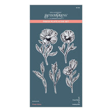 Load image into Gallery viewer, Spellbinders - BetterPress Letterpress Press Plates &amp; Die Set - From The Presse - Flower Stems. Flower Stems Press Plate &amp; Die Set is part of the Pressed Posies Collection. Available at Embellish Away located in Bowmanville Ontario Canada.
