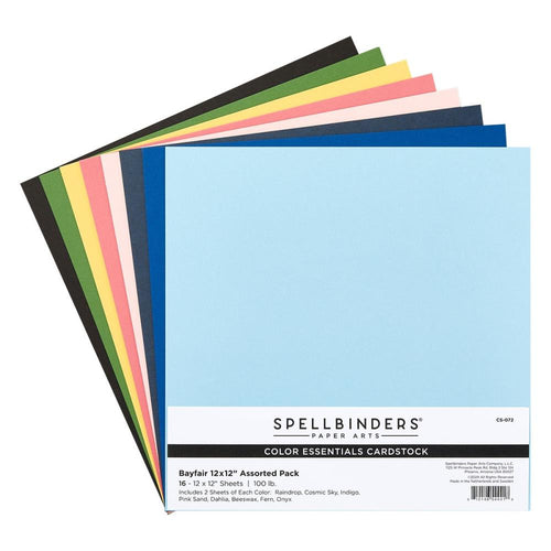 Spellbinders - Cardstock Pack 12