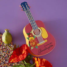 Cargar imagen en el visor de la galería, Spellbinders - Die - Bibi&#39;s Musical Notes - Majestic Guitar. Available at Embellish Away in Bowmanville Ontario Canada. Example by brand ambassador.

