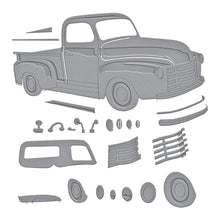Load image into Gallery viewer, Set of 14 thin metal cutting dies brings this iconic pickup truck to life! Available at Embellish Away located in Bowmanville Ontario Canada.
