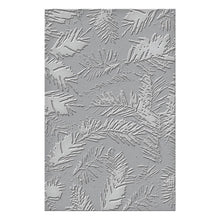 गैलरी व्यूवर में इमेज लोड करें, Spellbinders - Embossing Folder From Make It Merry Collection - In The Pines. Embosses an all-around detailed pine needle branches background. It covers a standard card front from A2 to 5 x7-inch to even the trendy slimline cards. Available at Embellish Away located in Bowmanville Ontario Canada.

