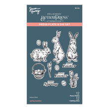 गैलरी व्यूवर में इमेज लोड करें, Spellbinders - Press Plate &amp; Die By Simon Hurley - Spring Bunnies - Spring Sampler. Spring Bunnies Press Plate &amp; Die Set is part of the Spring Sampler Collection by Simon Hurley. Available at Embellish Away located in Bowmanville Ontario Canada.
