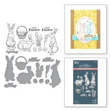 गैलरी व्यूवर में इमेज लोड करें, Spellbinders - Press Plate &amp; Die By Simon Hurley - Spring Bunnies - Spring Sampler. Spring Bunnies Press Plate &amp; Die Set is part of the Spring Sampler Collection by Simon Hurley. Available at Embellish Away located in Bowmanville Ontario Canada. Example by brand ambassador.
