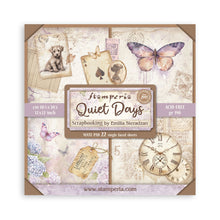 Charger l&#39;image dans la galerie, Stamperia - 12X12 Maxi Paper Pad - Quiet Days. Includes 22 sheets. Available at Embellish Away located in Bowmanville Ontario Canada.
