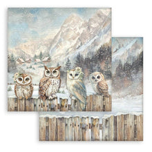 Load image into Gallery viewer, Stamperia - 12X12 Paper Pad - The Owl&#39;s House. 10 sheets. Available at Embellish Away located in Bowmanville Ontario Canada.
