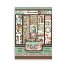 Load image into Gallery viewer, Stamperia - A5 Washi Pad - 8/Pkg - Brocante Antiques. The Washi album is printed on 8 sheets of translucent Washi paper, which is easy to cut. It works best on light surfaces. Available at Embellish Away located in Bowmanville Ontario Canada.
