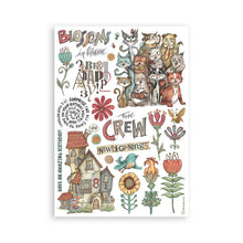 Charger l&#39;image dans la galerie, Stamperia - A5 Washi Pad - Furry Friends. Available at Embellish Away located in Bowmanville Ontario Canada.
