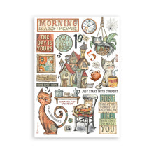 Charger l&#39;image dans la galerie, Stamperia - A5 Washi Pad - Furry Friends. Available at Embellish Away located in Bowmanville Ontario Canada.
