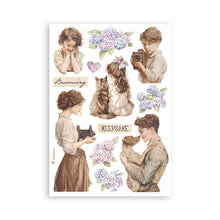 Cargar imagen en el visor de la galería, Stamperia - A5 Washi Pad - Quiet Days. Includes 8 Sheets. Available at Embellish Away located in Bowmanville Ontario Canada.
