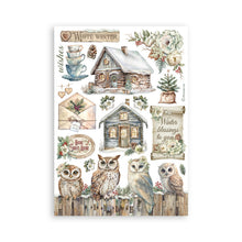 Load image into Gallery viewer, Stamperia - A5 Washi Pad - The Owl&#39;s House. Available at Embellish Away located in Bowmanville Ontario Canada.
