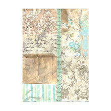 Load image into Gallery viewer, Stamperia - Assorted Rice Paper Backgrounds A6 - 8/Sheets - Wonderland. Rice papers are wafer thin and can be used for wrapping, decoupage, painting, molding and are perfect for mixed media projects and other paper crafts. Available at Embellish Away located in Bowmanville Ontario Canada.
