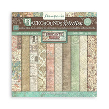 Cargar imagen en el visor de la galería, Stamperia - Backgrounds Double-Sided Paper Pad 8&quot;X8&quot; - 10/Pkg - Brocante Antiques. The perfect start to your scrapbooks, cards and more! Available at Embellish Away located in Bowmanville Ontario Canada.
