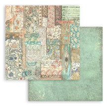 Load image into Gallery viewer, Stamperia - Backgrounds Double-Sided Paper Pad 8&quot;X8&quot; - 10/Pkg - Brocante Antiques. The perfect start to your scrapbooks, cards and more! Available at Embellish Away located in Bowmanville Ontario Canada.

