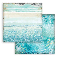 Load image into Gallery viewer, Stamperia - Backgrounds Double-Sided Paper Pad 12&quot;X12&quot; - 10/Pkg - Songs Of The Sea. The perfect addition to your cards, scrapbooks and other paper crafts! This package contains 10 12x12 inch sheets of double-sided paper. Acid free. Available at Embellish Away located in Bowmanville Ontario Canada.
