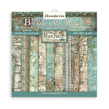 Load image into Gallery viewer, Stamperia - Backgrounds Double-Sided Paper Pad 12&quot;X12&quot; - 10/Pkg - Magic Forest, 10 Designs/1 Each. Start your project off right with the perfect paper for scrapbook pages, greeting cards, bookmarks, gift cards, mixed media and much more! Available at Embellish Away located in Bowmanville Ontario Canada.
