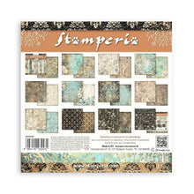 Load image into Gallery viewer, Stamperia - Backgrounds Double-Sided Paper Pad 8&quot;X8&quot; - 10/Pkg - Sir Vagabond In Fantasy World. The perfect start to your scrapbooks, cards and more! Available at Embellish Away located in Bowmanville Ontario Canada.
